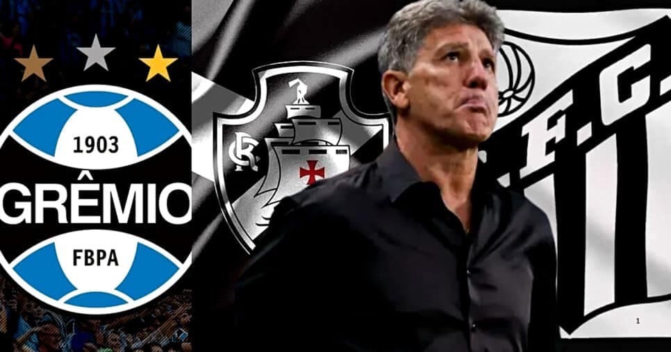 Renato Gaúcho passa por cima do Vasco e Santos após adeus no Grêmio e crava destino: "Posso dizer"