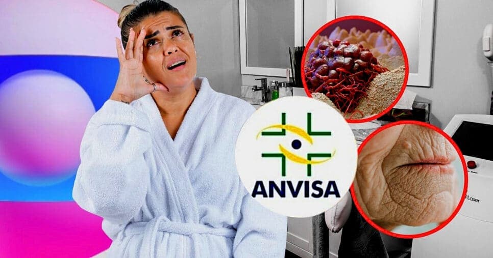 Câncer de pele e multiplicador de rugas: Globo entrega proibição da ANVISA contra n°1 das 40+ por risco