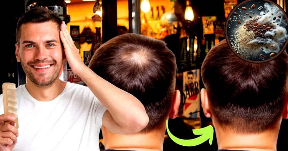 Fim da calvície em homens: Receitinha caseira com café +2 ingredientes traz melhor implante capilar caseiro