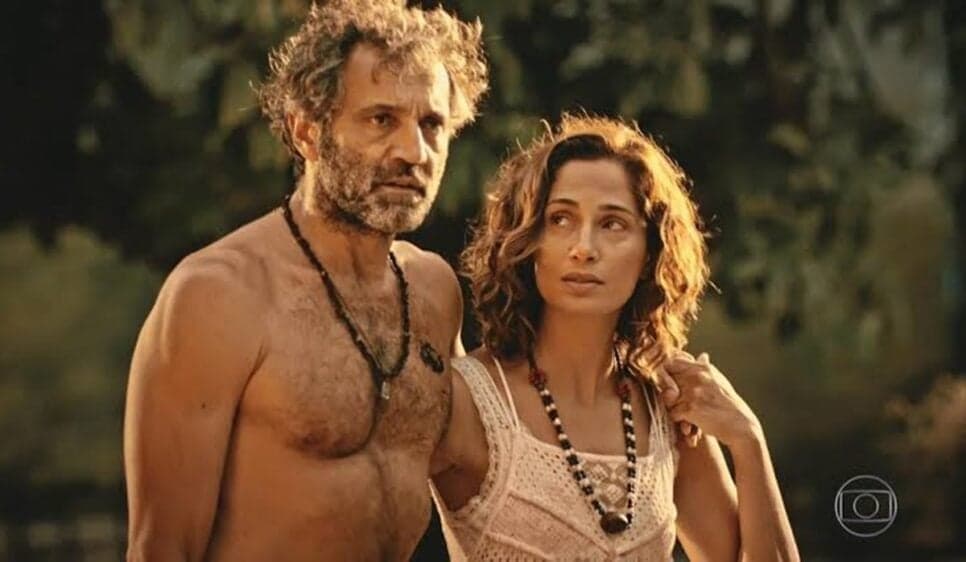 Os atores foram par romântico em Velho Chico (Foto: Reprodução/ Globo) Os atores foram par romântico em Velho Chico (Foto: Reprodução/ Globo)
