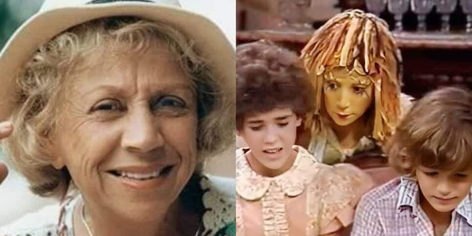 Dirce Migliaccio sem maquiagem e como a boneca de pano ao lado de Narizinho e Pedrinho (Fotos: Reprodução / Divulgação, TV Globo / Internet / Montagem TV Foco) Dirce Migliaccio sem maquiagem e como a boneca de pano ao lado de Narizinho e Pedrinho (Fotos: Reprodução / Divulgação, TV Globo / Internet / Montagem TV Foco)