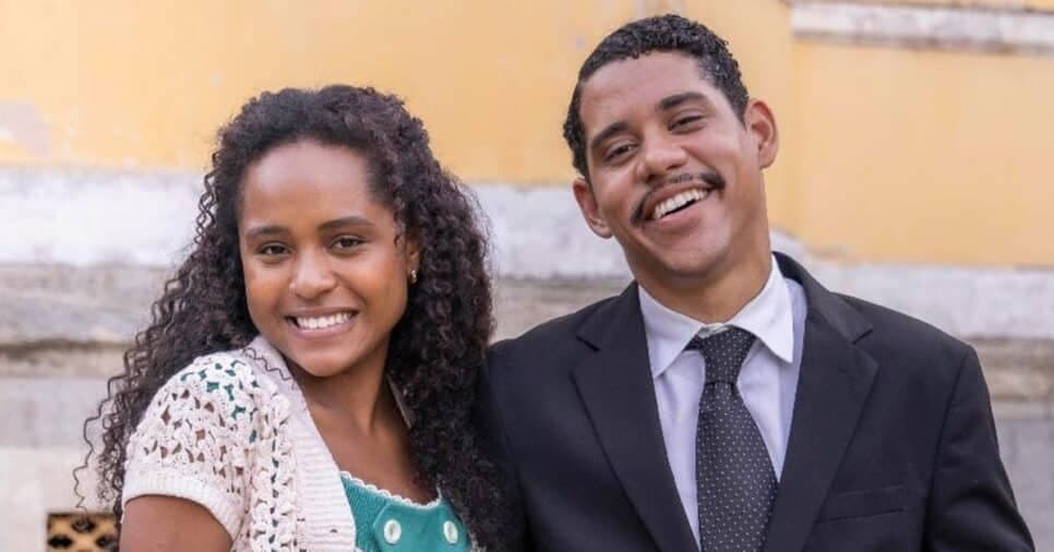 Beatriz e Basílio (Foto: Reprodução/ Beatriz Dumy/ Divulgação, TV Globo) Beatriz e Basílio (Foto: Reprodução/ Beatriz Dumy/ Divulgação, TV Globo)
