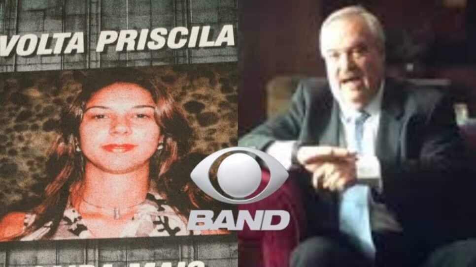 Documentário 'Volta Priscila', do Disney+ foi exibido na Band com participação do apresentador (Fotos: Reprodução/ Divulgação/ Disney/ Montagem TV Foco) Documentário 'Volta Priscila', do Disney+ foi exibido na Band com participação do apresentador (Fotos: Reprodução/ Divulgação/ Disney/ Montagem TV Foco)