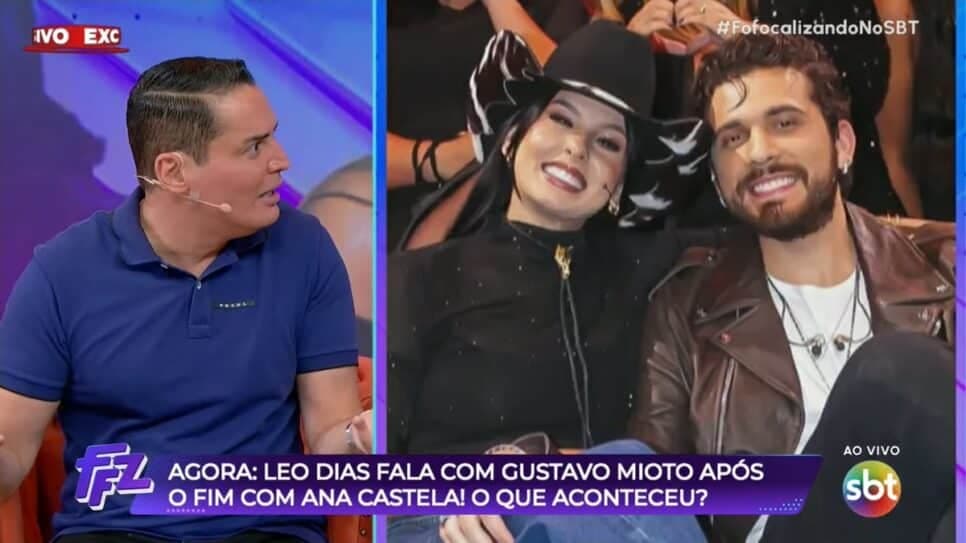 Apresentador joga a real sobre término de cantores (Foto: Reprodução/ SBT) Apresentador joga a real sobre término de cantores (Foto: Reprodução/ SBT)
