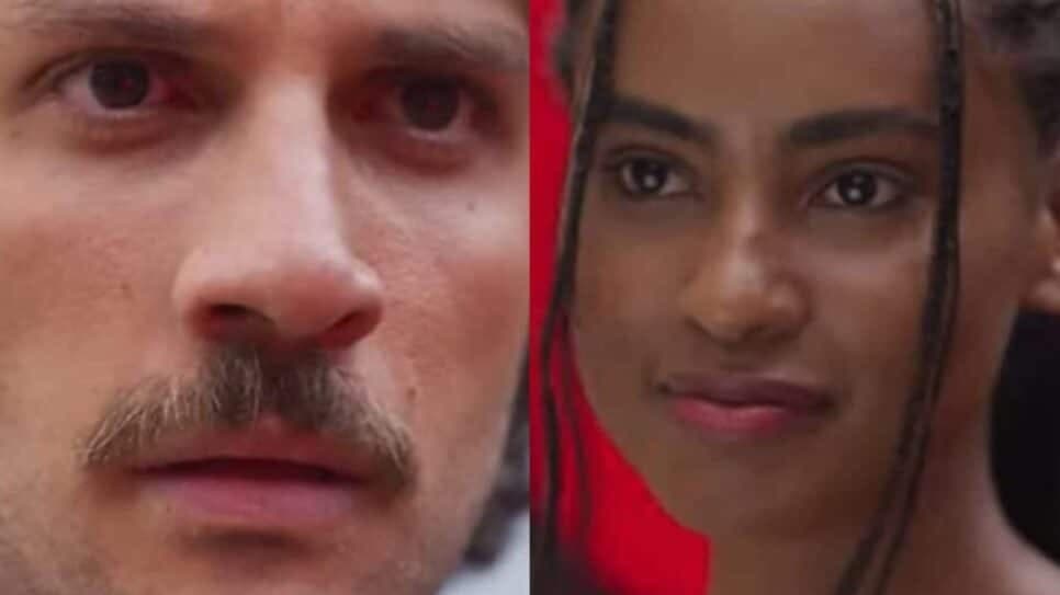 Mavi e Viola se reencontraram e despertou paixão novamente (Foto: Reprodução/ Globo/ Montagem TV Foco) Mavi e Viola se reencontraram e despertou paixão novamente (Foto: Reprodução/ Globo/ Montagem TV Foco)