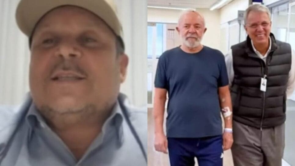 Médium acertou ida de Lula para o hospital, mas presidente se recuperou bem (Fotos: Reprodução / YouTube / Instagram PR / Montagem) Médium acertou ida de Lula para o hospital, mas presidente se recuperou bem (Fotos: Reprodução / YouTube / Instagram PR / Montagem)