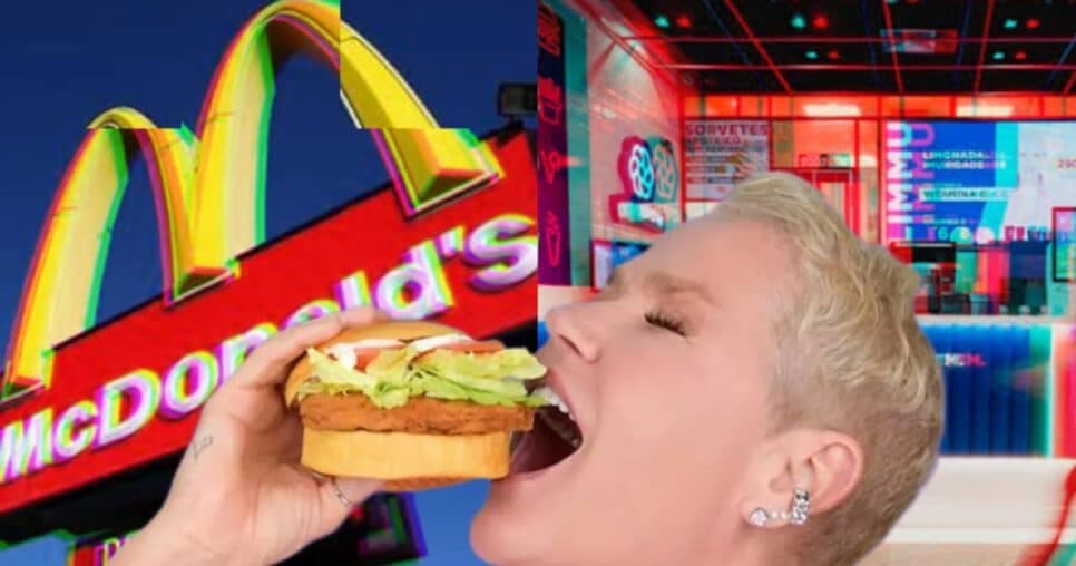 Quase R$1B, rival do McDonald's e presente no shopping Santa Cruz: Xuxa é dona de fast-food que jorra fortuna