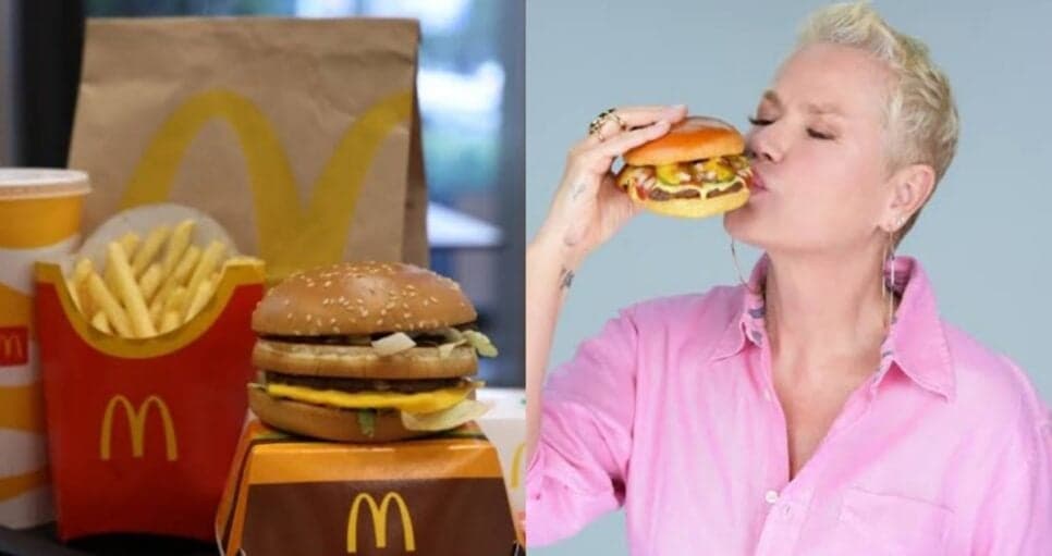 Rival do McDonald's: Xuxa abre rede de fast-food que jorra grana (Fotos: Reprodução/ Divulgação/ Internet/ Montagem) Rival do McDonald's: Xuxa abre rede de fast-food que jorra grana (Fotos: Reprodução/ Divulgação/ Internet/ Montagem)