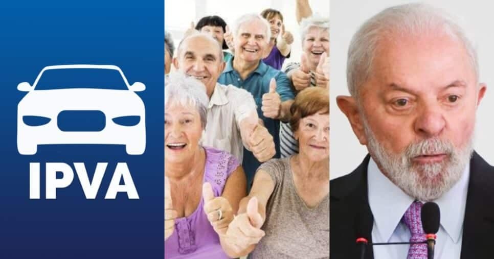 Adeus IPVA, lei de Lula em vigor e +1 isenção: Idosos 60+ ganham 3 presentões para salvar o bolso em 2025