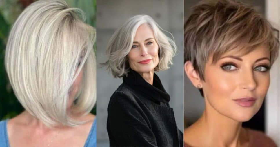 Segredo da juventude: 3 cortes de cabelo fazem qualquer idosa 60+ parecer 30 anos mais jovem