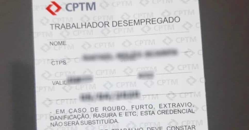 Credencial para Trabalhadores Desempregados (Foto: Reprodução/ Internet) Credencial para Trabalhadores Desempregados (Foto: Reprodução/ Internet)