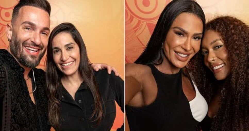 Enquete BBB25: Daniele, Diego e Giovanna e Gracyanne estão no paredão; vote em quem você quer que saia