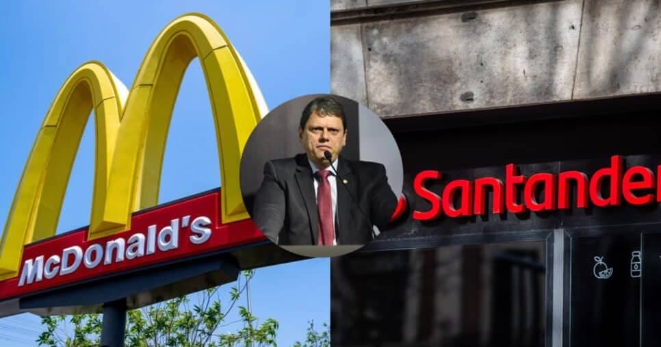 Mcdonald's popular e agência do Santander: Decreto de Tarcísio traz 2 fechamentos vitais em SP com substituto