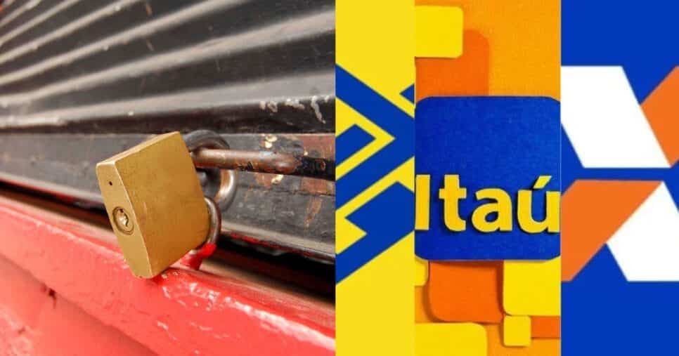Caixa, Itaú, BB e +: Fechamento geral de agências é confirmado hoje (12) e alerta chega a clientes em 2025
