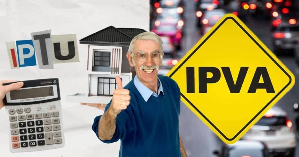 Idosos livres do IPVA e IPTU 2026? Veja lista de quem tem direito à isenção