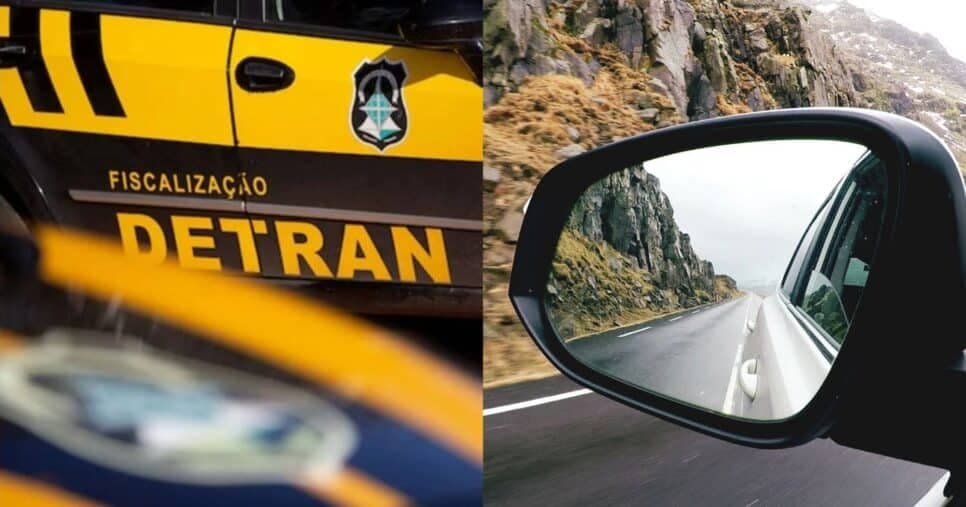 Decreto do Detran: Lei de trânsito dos retrovisores em vigor traz proibição e multa severa a motoristas em 2025