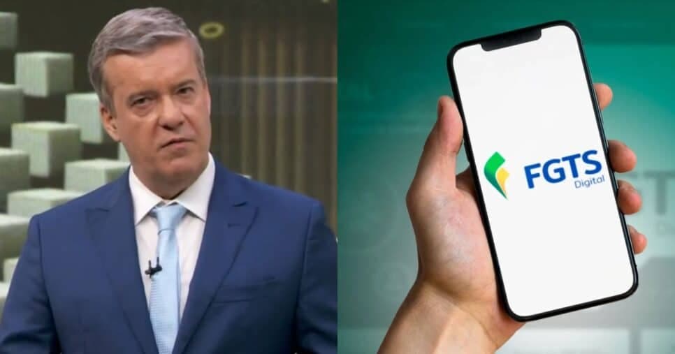 "Saque total": Substituto de Tralli paralisa JH com nova lei do FGTS e limpa nas contas da Caixa é liberada