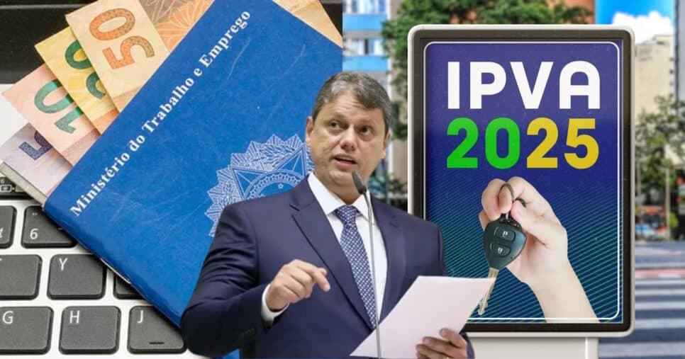 Salário mínimo maior e isenção do IPVA: Lei em vigor chega com 2 vitórias em SP na era Tarcísio em 2025