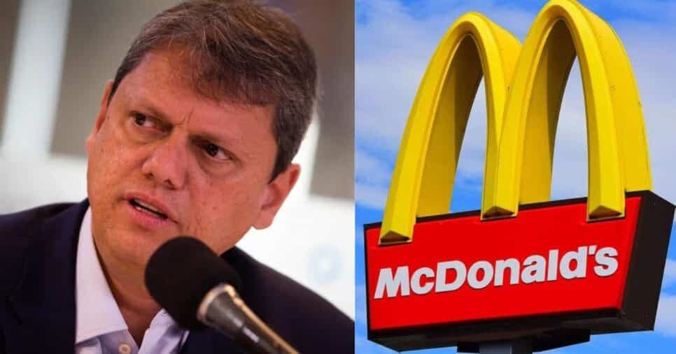 Ordem de Tarcísio: Fechamento de unidade do McDonald's em SP é confirmada e substituto milionário chega em 2025