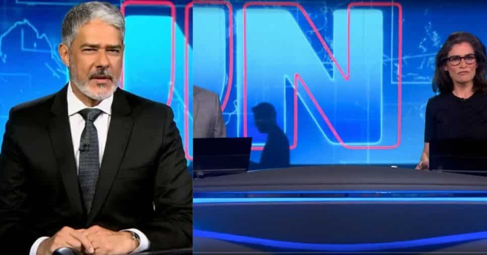 Com Bonner fora, substituto assume bancada e vira nº1 na Globo ao arrebentar no JN: Audiências 18/2