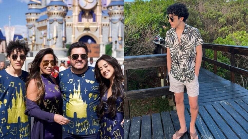 O rapaz em viagem com a família e esbanjando estilo nas redes sociais (Fotos: Reprodução/ Instagram/ Montagem TV Foco) O rapaz em viagem com a família e esbanjando estilo nas redes sociais (Fotos: Reprodução/ Instagram/ Montagem TV Foco)