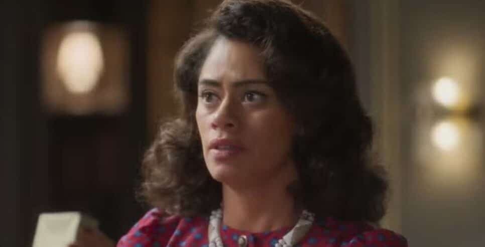 Marlene está sabendo demais e sofre ameaças (Foto: Reprodução/ TV Globo) Marlene está sabendo demais e sofre ameaças (Foto: Reprodução/ TV Globo)