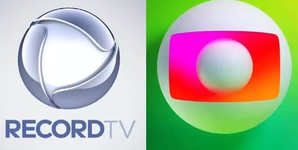 Record leva rasteira da Globo (Foto: Reprodução/ Internet/ Montagem) Record leva rasteira da Globo (Foto: Reprodução/ Internet/ Montagem)