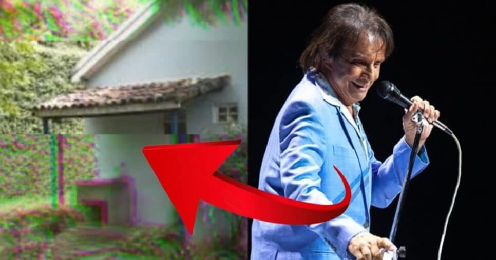 Toda azul, de madeira e bem humilde: Respire antes de ver a casa simples onde Roberto Carlos vivia