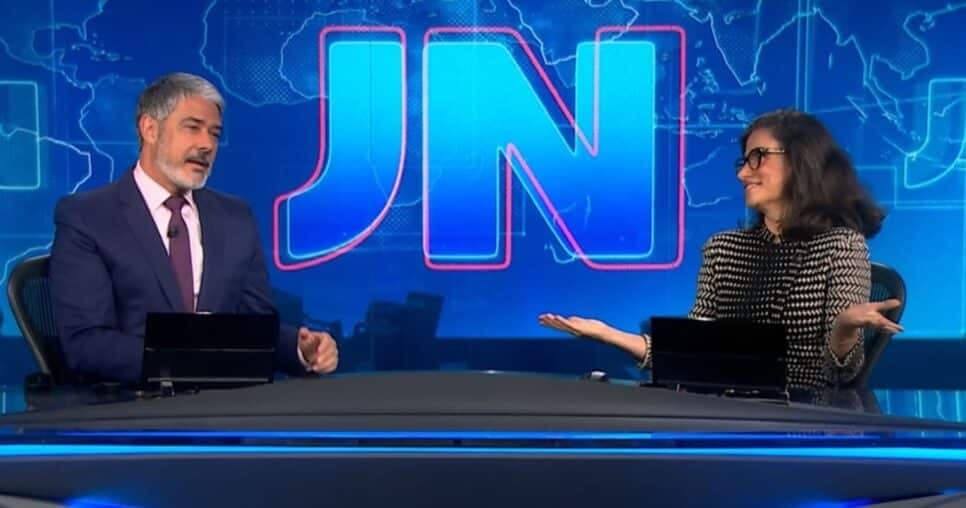 Marinhos sem chão: Enquanto Renata Vasconcellos recebe R$1,2M na Globo, o salário de Bonner no JN