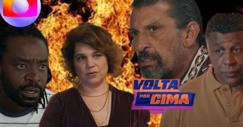 De barraco entre Edson e Jão a Osmar desmascarando Violeta: 2 bombas detonadas em Volta Por Cima