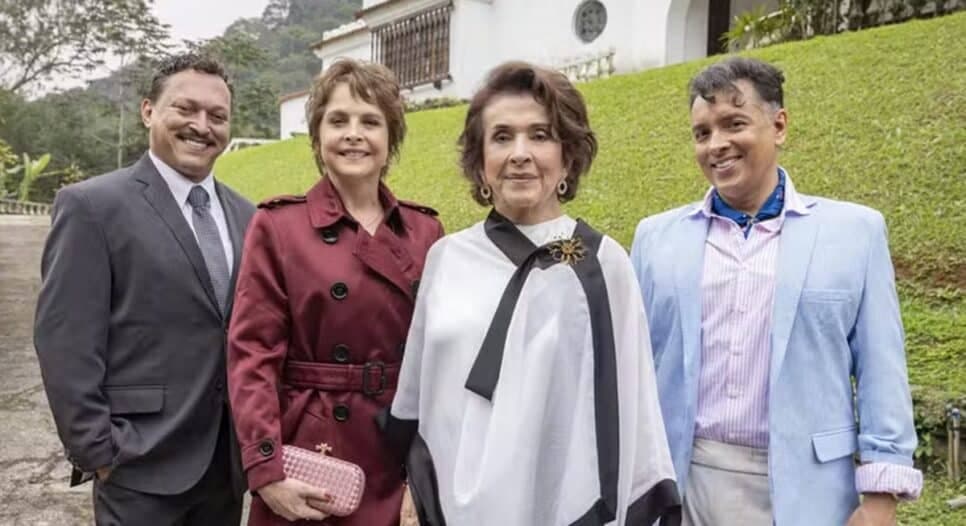 A família Góis de Macedo (Foto: Reprodução/ Globo) A família Góis de Macedo (Foto: Reprodução/ Globo)