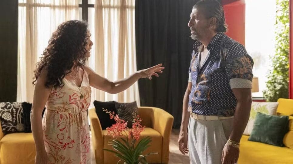 Doralice pode deixar Osmar no fundo do poço, mas bandido oferece acordo (Foto: Reprodução/ TV Globo) Doralice pode deixar Osmar no fundo do poço, mas bandido oferece acordo (Foto: Reprodução/ TV Globo)