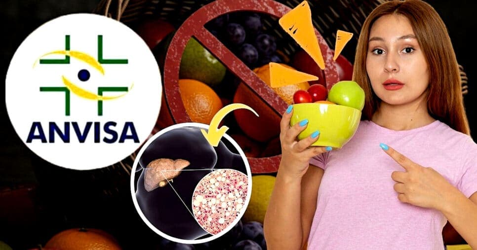 Falência do fígado: Fruta popular como a maçã é proibida por decreto da ANVISA e alerta é dado
