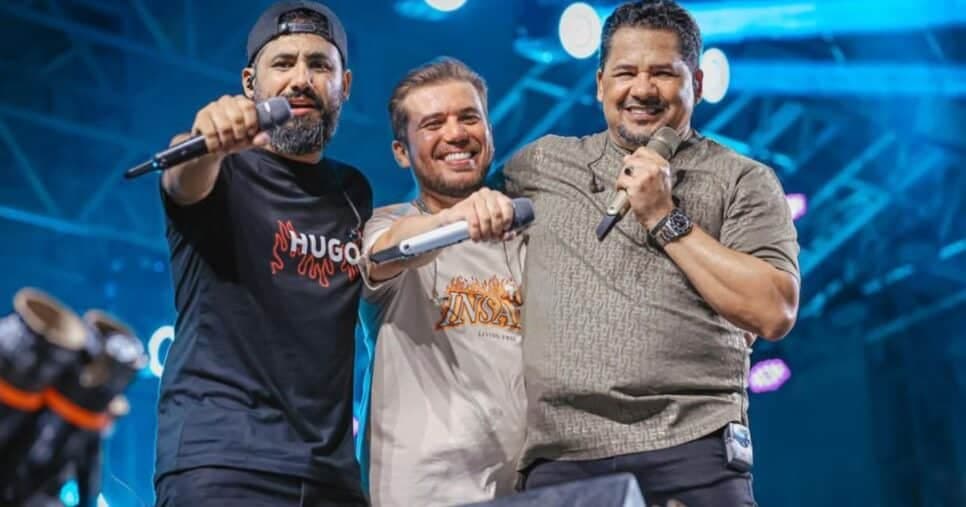 Luan Estilizado, Raí Saia Rodada e Zezo recebem Pablo para gravação do 2º DVD do "À Vontade" em Recife!