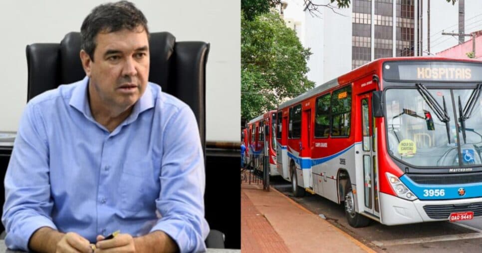 Eduardo Riedel ciente: Lei em Campo Grande, MS, traz gratuidade nos ônibus a +1 grupo além dos idosos 65+