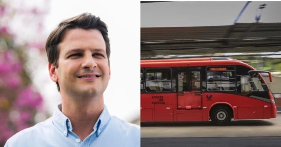 Liberação histórica nos ônibus em 2025: Lei de trânsito é sancionada por Eduardo Pimentel em Curitiba, PR