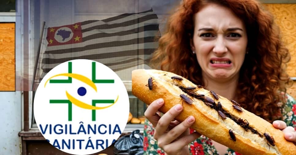 Pão com barata e massa podre: Interdição da Vigilância Sanitária contra padaria nº1 de SP e nojeira abala paulistas