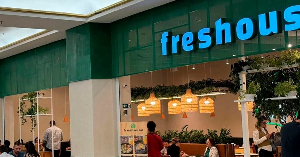 Restaurante Freshouse, localizada no shopping Market Place (Foto: Reproudção - Instagram) Restaurante Freshouse, localizada no shopping Market Place (Foto: Reproudção - Instagram)