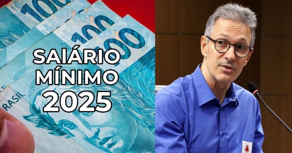 Romeu Zema ciente: Salário mínimo tem reajuste histórico e traz valor de R$4867 à lista em MG em 2025