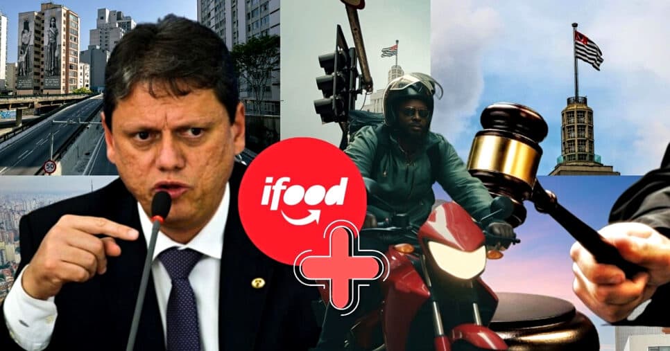 Proibição e multa sem perdão: Tarcísio de Freitas desce a caneta e atinge iFood e + com nova lei em SP