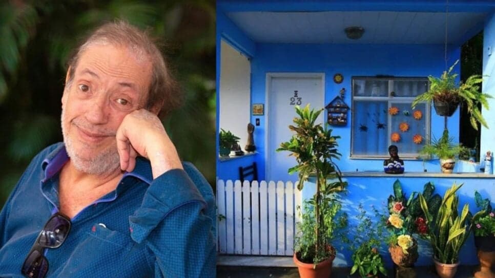 Astro do seriado irá morar nesta casa no Retiro dos Artistas, financiada por Marieta Severo (Foto: Reprodução/ jornal O Globo/ Montagem) Astro do seriado irá morar nesta casa no Retiro dos Artistas, financiada por Marieta Severo (Foto: Reprodução/ jornal O Globo/ Montagem)