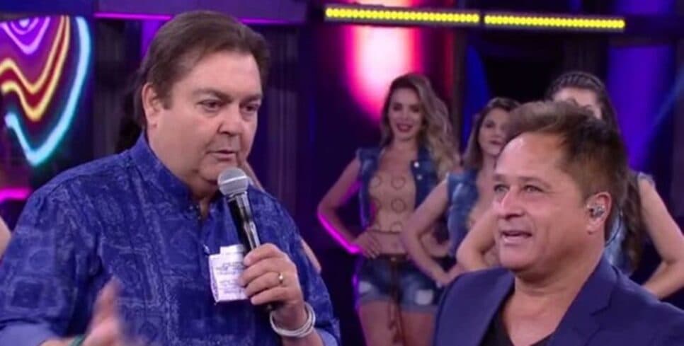 Leonardo no antigo programa de Faustão (Foto: Reprodução/ Internet) Leonardo no antigo programa de Faustão (Foto: Reprodução/ Internet)
