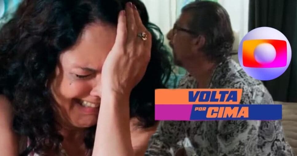 Osmar se ajoelha aos pés de Doralice, faz limpa nas próprias contas e se joga na falência em Volta Por Cima