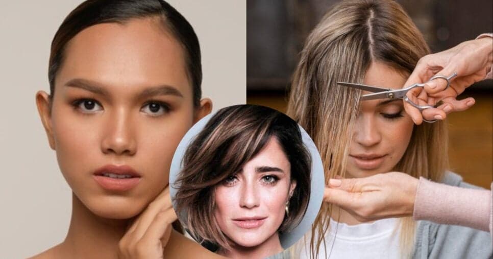 5 cortes de cabelo para disfarçar a testa grande e afinar os traços faciais das mulheres acima dos 30 anos