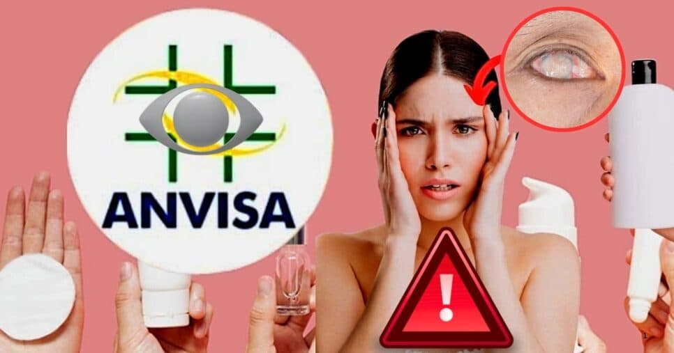 Cegueira e olho vermelho: Band confirma proibição da ANVISA contra 159 cremes populares das mulheres em 2025