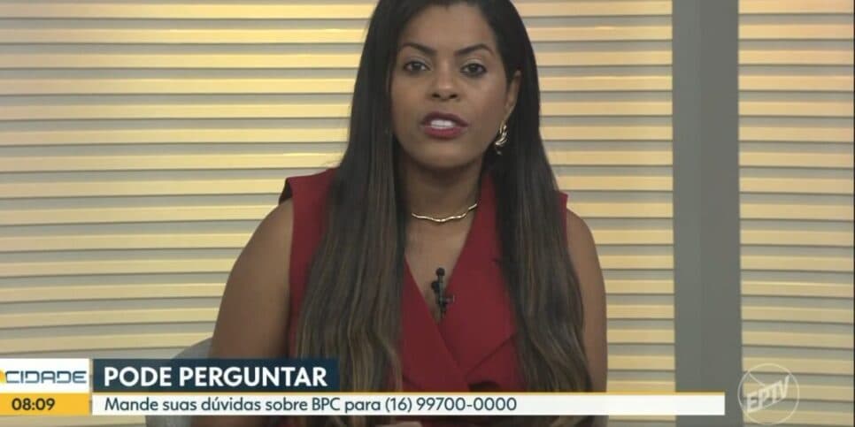 Aline Oliveira no Bom Dia Cidade (Foto: Reprodução / EPTV, afiliada da TV Globo) Aline Oliveira no Bom Dia Cidade (Foto: Reprodução / EPTV, afiliada da TV Globo)