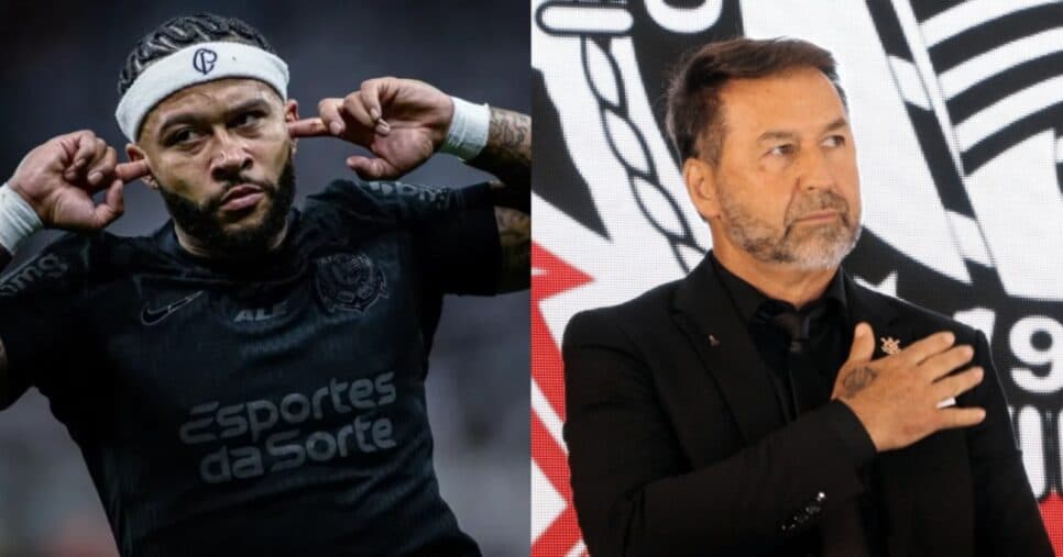 Augusto Melo ciente: Depay exige e Corinthians arma contratação de novo treinador pra substituir Ramón
