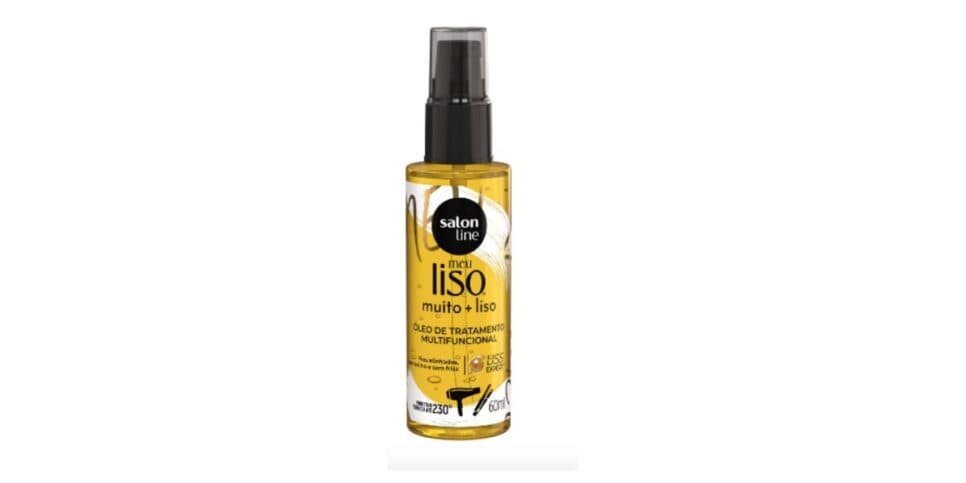 Óleo de Tratamento Multifuncional Meu Liso Muito + Liso (Foto: Salon Line) Óleo de Tratamento Multifuncional Meu Liso Muito + Liso (Foto: Salon Line)