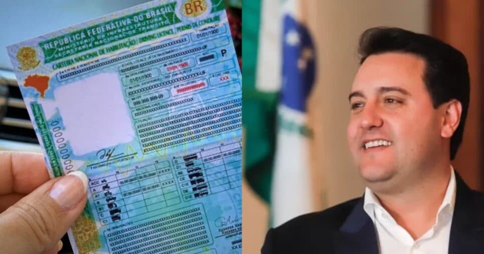 Plano de lei chega com CNH de GRAÇA no Paraná à lista de CPFs na era Ratinho Jr. em 2025