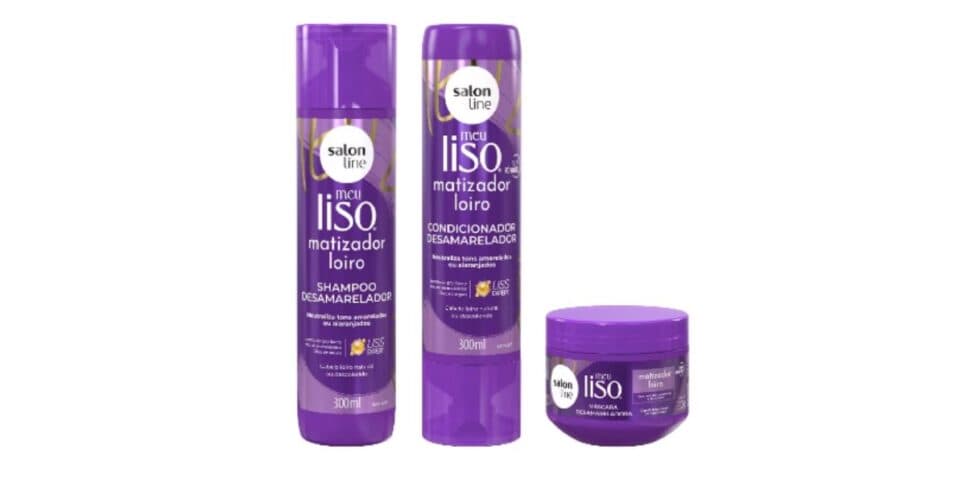 Produtos Meu Liso Matizador (Foto: Salon Line) Produtos Meu Liso Matizador (Foto: Salon Line)
